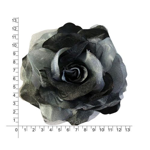 2038-6105 Брошь-цветок, 12,5 см, упак./12 шт.