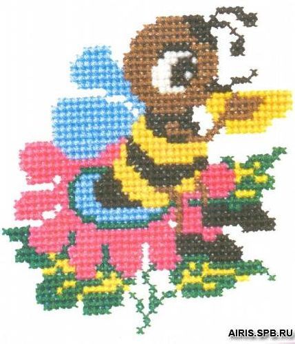 099 Набор для вышивания РC-Студия 'Пчелка' 12*11 см