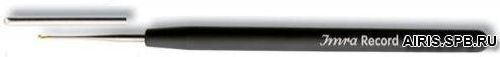 175624 Крючок IMRA Record для тонкой пряжи (сталь), мягкая ручка, сталь, 0,75 мм, Prym