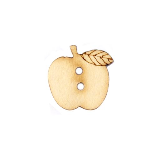 Пуговица 'Большое яблоко' BUTT12569 деревянная
