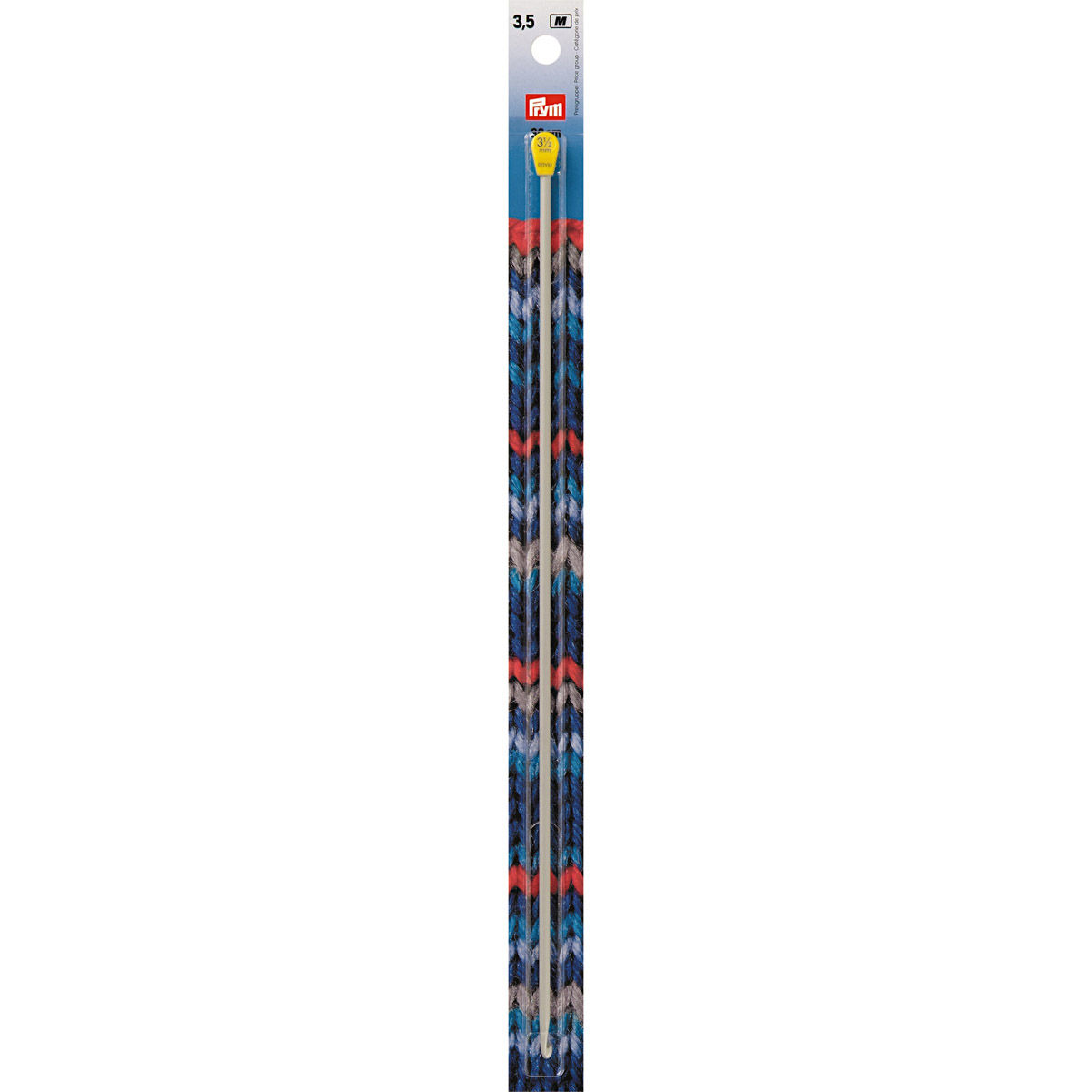195216 Крючок для вязания тунисский, 3,5 мм*30 см, Prym
