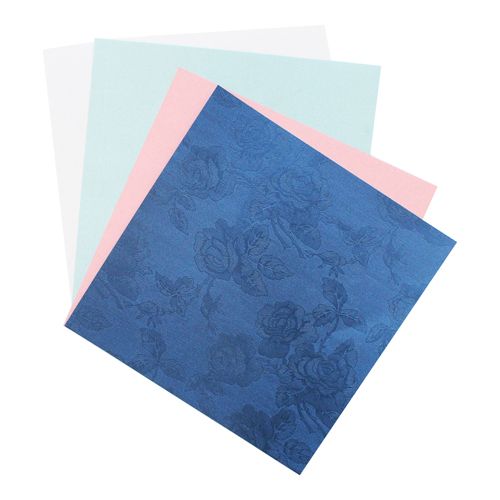 Текстурированная бумага 'Роза', 120 гр., 20*20 см, Astra&Craft