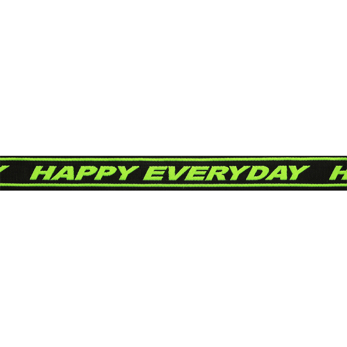Лента отделочная с надписью 'Happy Everyday' 25мм*10м